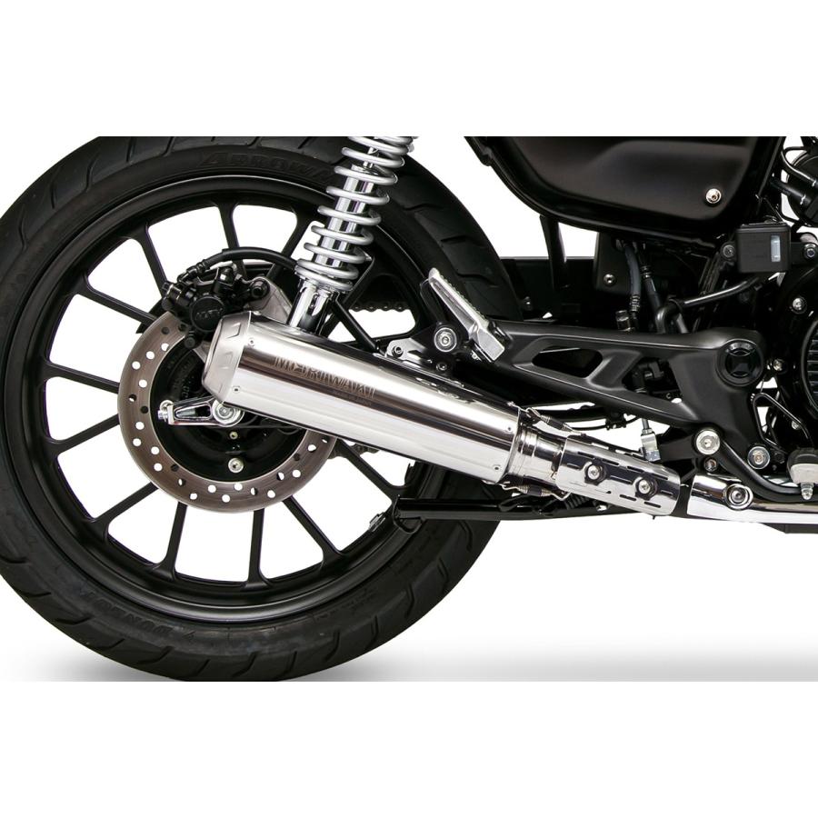 ホンダ GB350、GB350S ショートメガホン スリップオンマフラー(JMCA