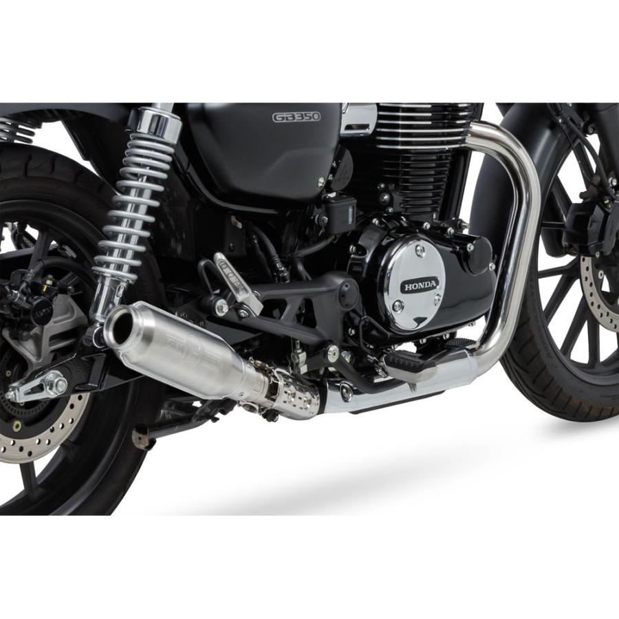 ホンダ GB350、GB350S MONSTER スリップオンマフラー(JMCA) シルバー