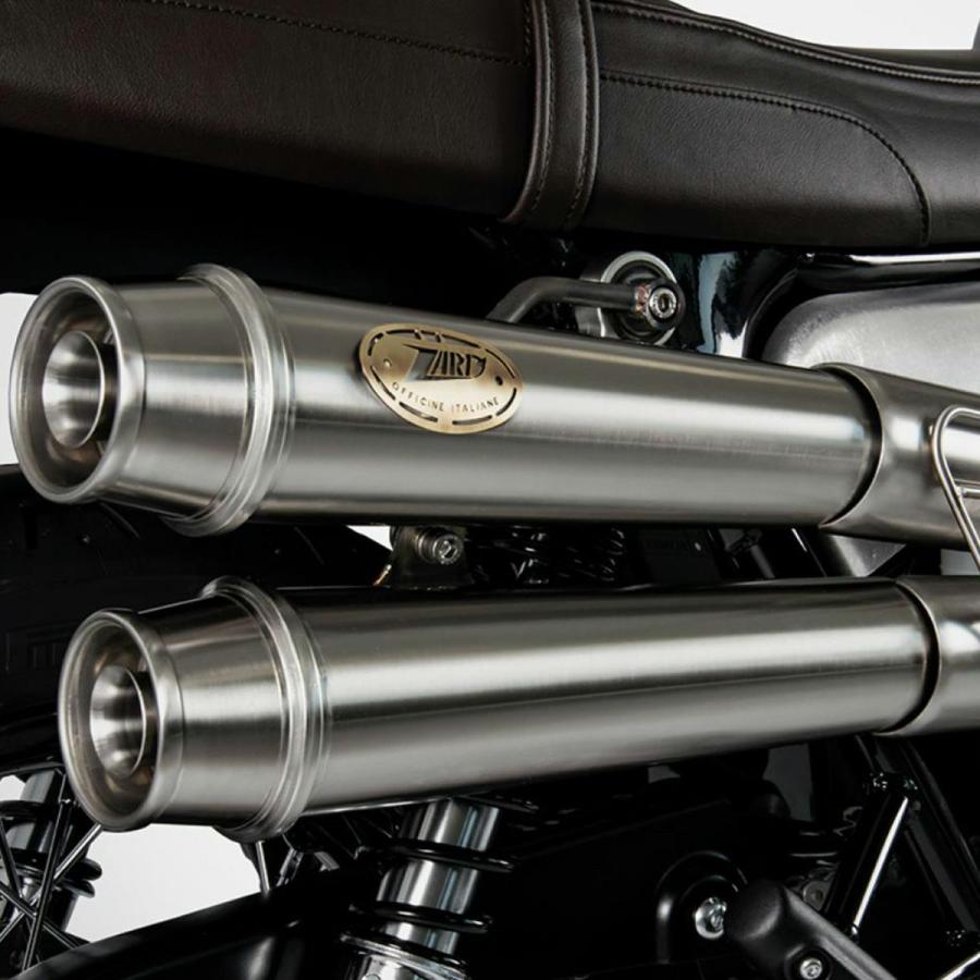 ボンネビル T100 T120 フルエキゾーストマフラー レース用 アップ