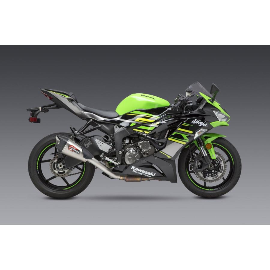 ヨシムラUSA ストリート AT2 ステンレス 3/4 マフラー カワサキ ZX-6R