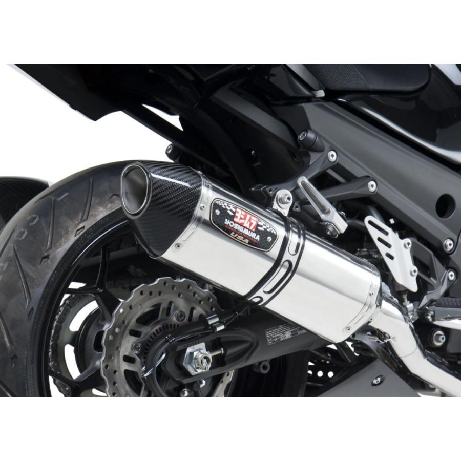 ヨシムラUSA R-77 デュアル スリップオン ステンレス マフラー