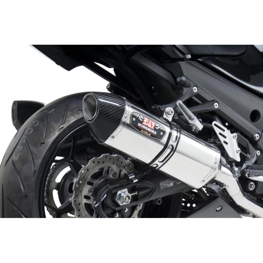 ヨシムラUSA R-77 デュアル スリップオン ステンレス マフラー