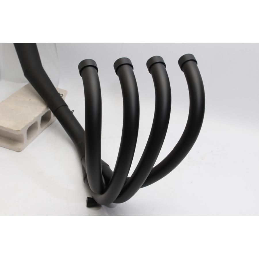 ZRX1100 ZRX1200 メガホンマフラー ブラック KERKERタイプ : バイク