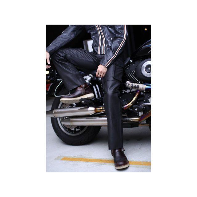 DEGNER（デグナー） DP-17A レザーカーゴパンツ（ブラック） サイズ L