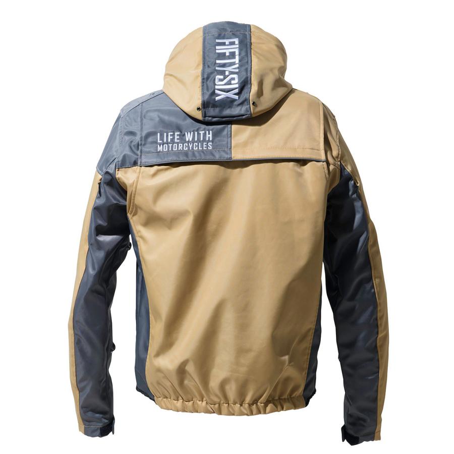 56デザイン ジャケット クォーター パーカー 24 バイク ウェア