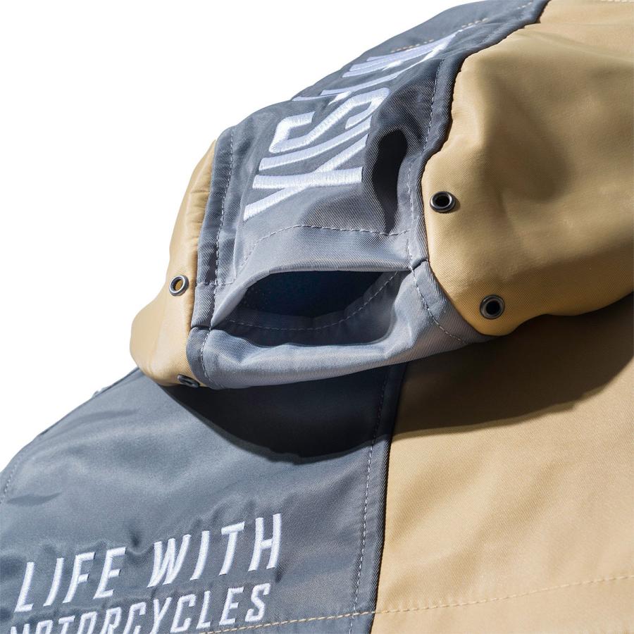 56デザイン ジャケット クォーター パーカー 24 バイク ウェア