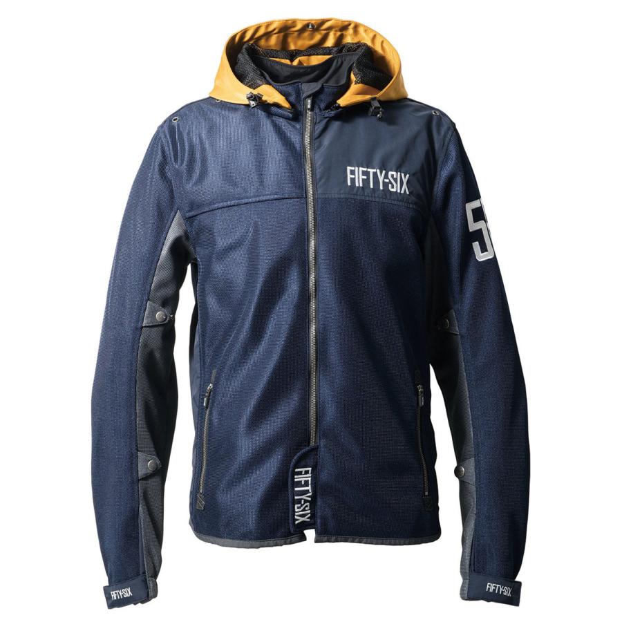 56デザイン ジャケット カラー フーディー メッシュ 24 バイク ウェア