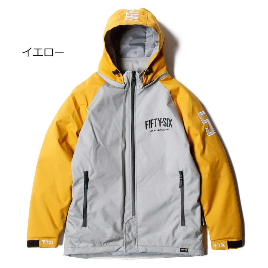 56デザイン ジャケット エクストラ ウォーム フーディ バイク ウェア