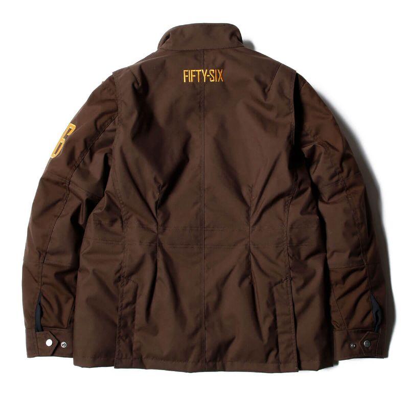 56デザイン ジャケット ウィンター サファリ バイク ウェア アウター