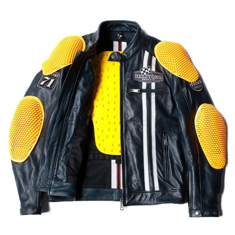 ヘルストン レザージャケット インディ レザー ジャケット バイク