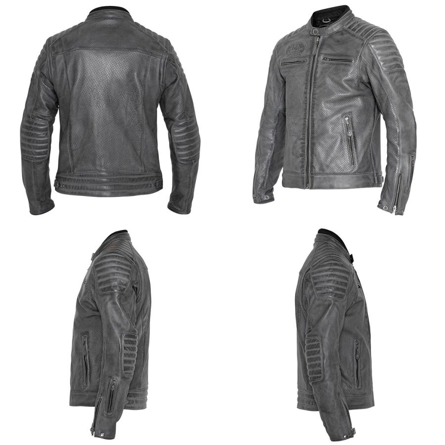 レザージャケット ジョンドゥー ストーム バイク ウェア アウター John