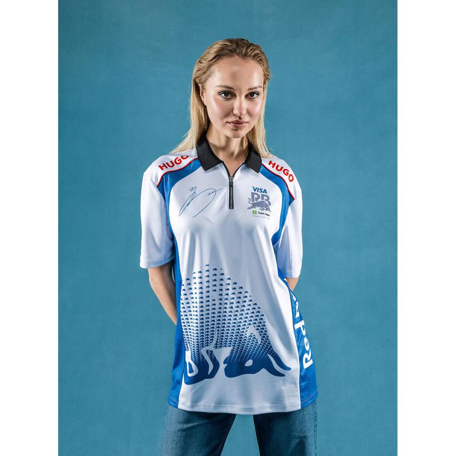 ポロシャツ レーシングブルズ F1 チーム 角田裕毅 ドライバーズ 2025