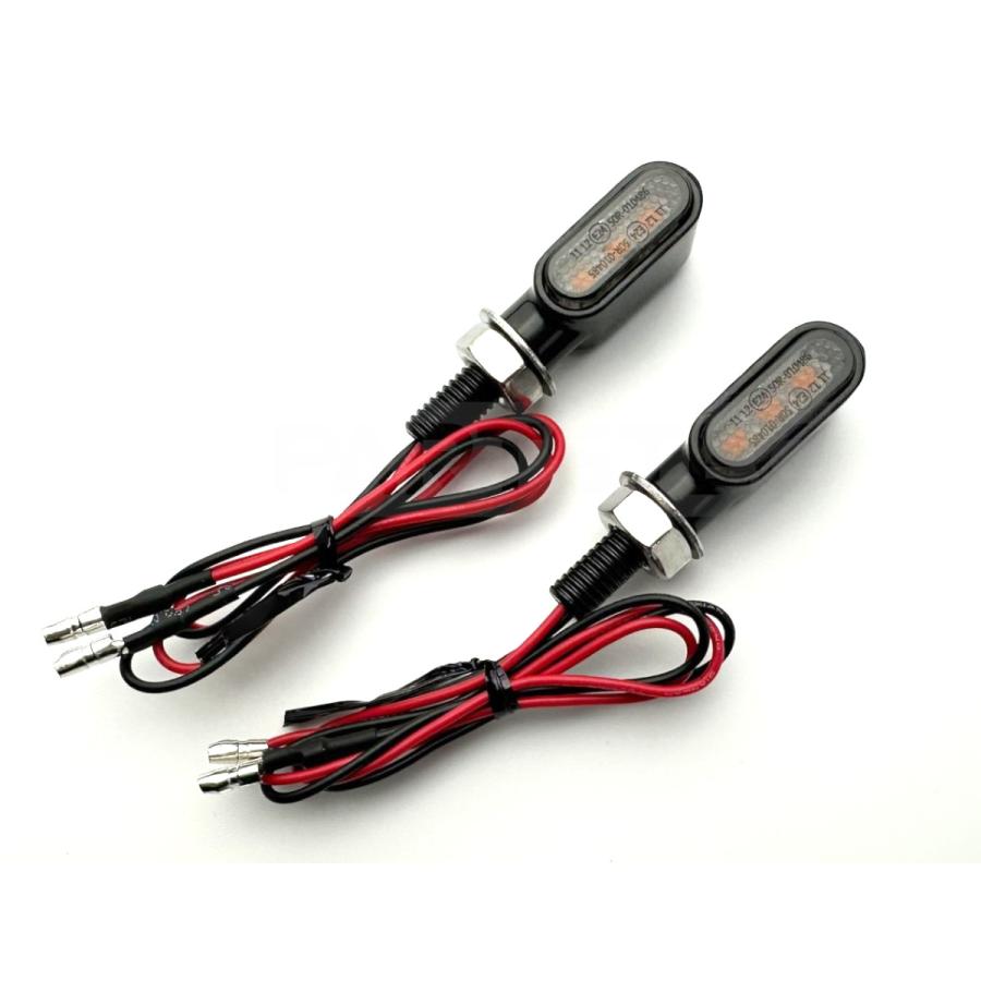 カワサキ DトラッカーX ミニ LED ウインカー 4個 ICリレー付 車検対応