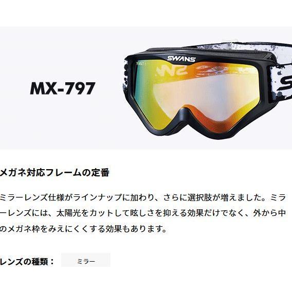 SWANS（スワンズ） バイク用 ゴーグルスペアレンズ UVカット L-797-M