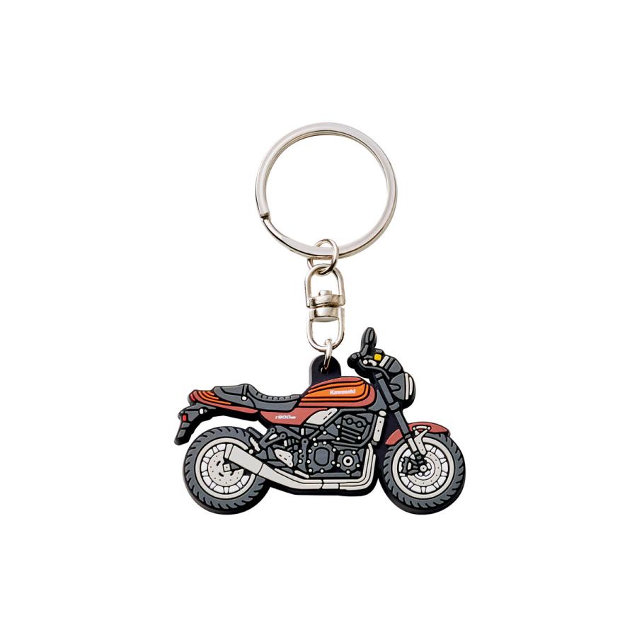 カワサキ（Kawasaki） 【ネコポス対応】KAWASAKI ラバーキーホルダー
