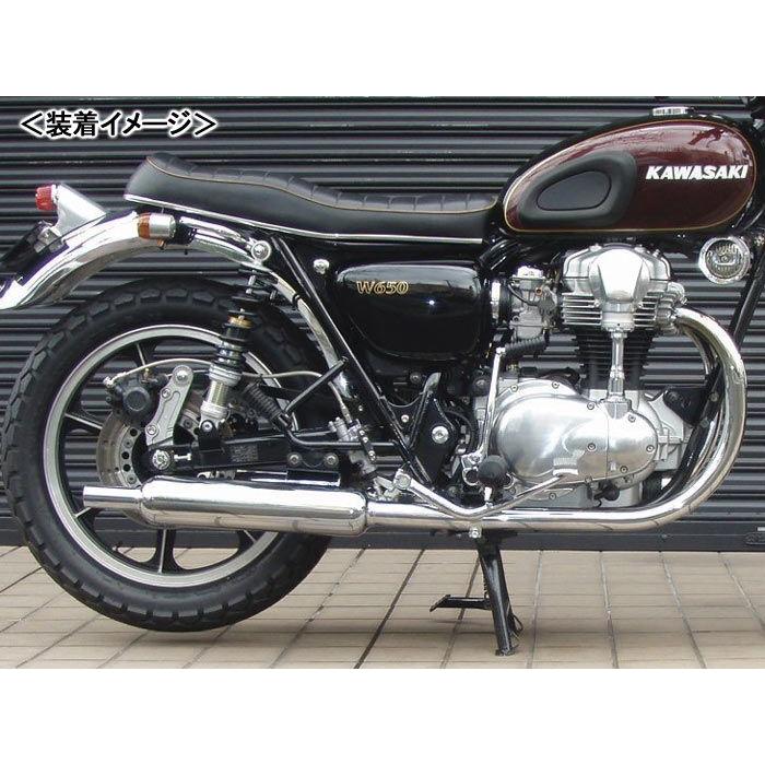 POSH Faith W1タイプフルエキゾースト/W650（-08） 040052-10 : バイク