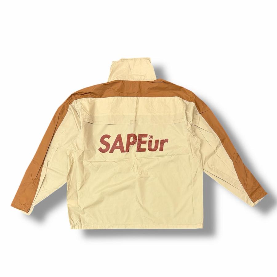 未使用 SAPEur サプール ナイロンセットアップ ハーフジップジャケット