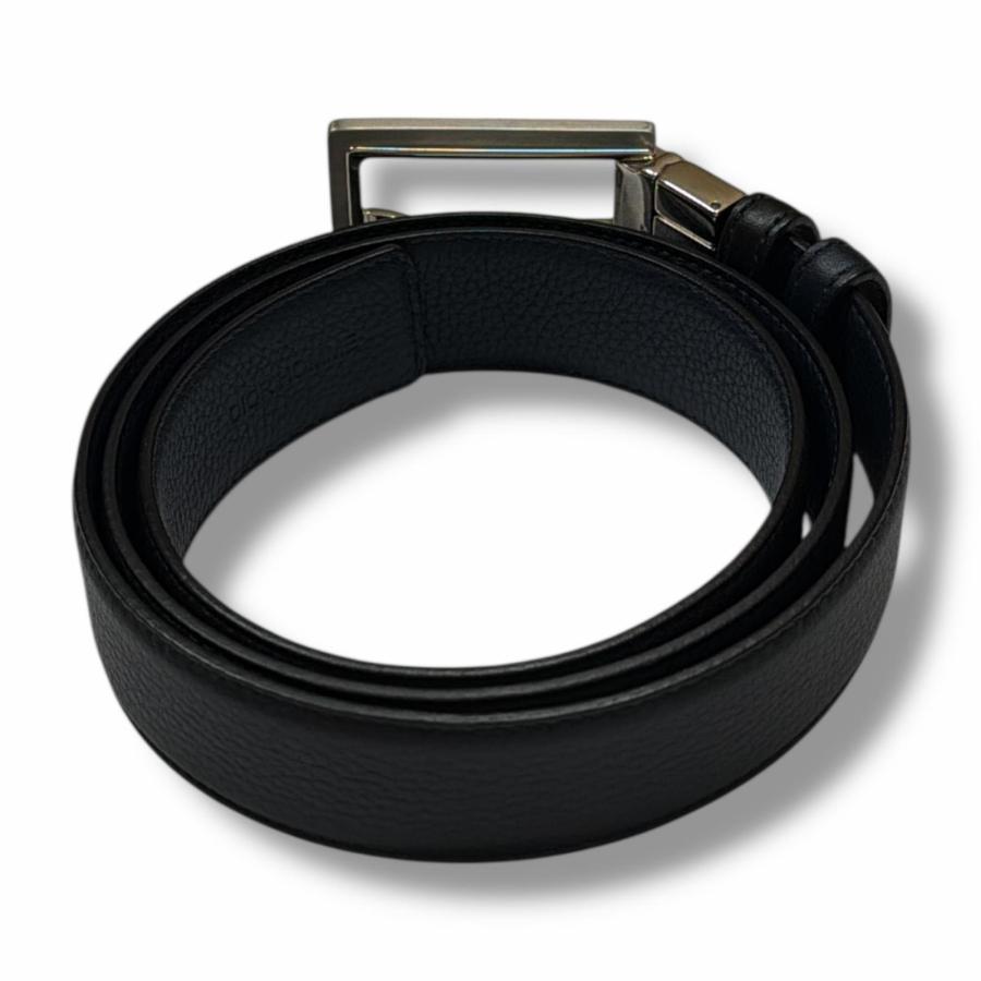 Dior HOMME DIOR Square Buckle Leather Belt スクエアバックルレザー