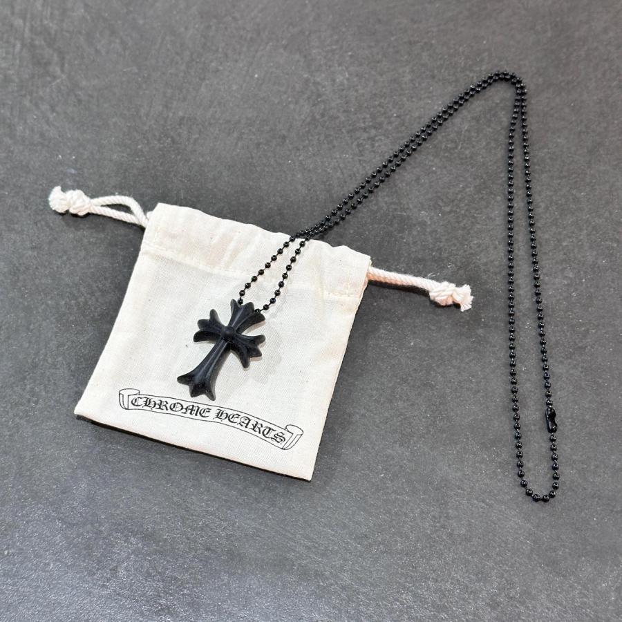 未使用 CHROME HEARTS 2025年 CHクロス ラバーネックレス シリコン