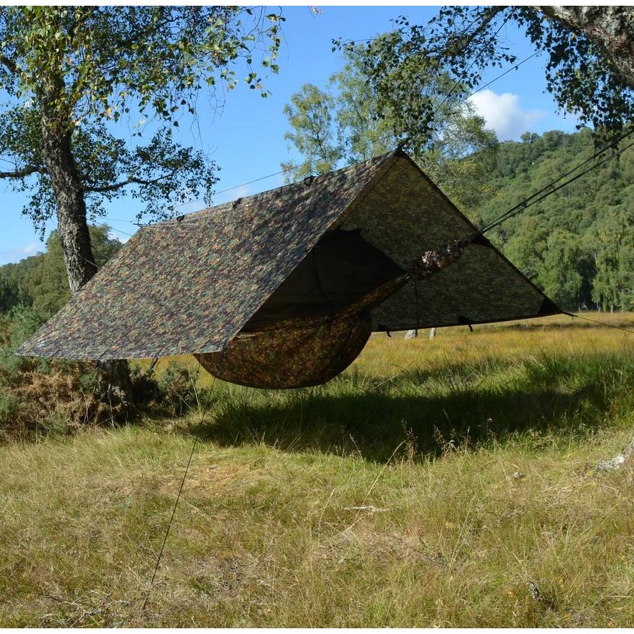 DDタープ 3m×3m DD Tarp Hammocks 迷彩 カモフラージュ マルチカム