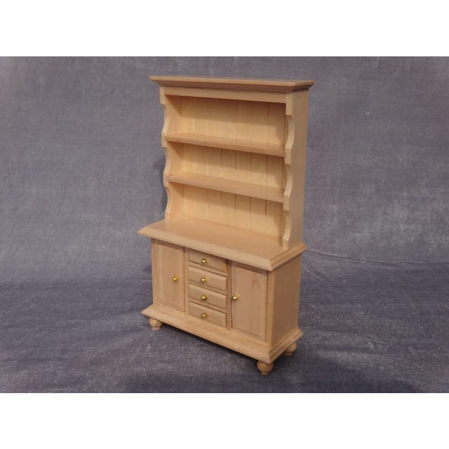 ミニチュア1/12 家具 ドールハウス 棚 幅9×高さ16×奥行4cm ナチュラル