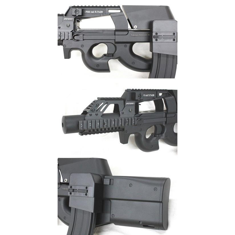 爆買いWEEK5％OFFクーポン】S&T電動ガン P90 Tactical RASハンドガード