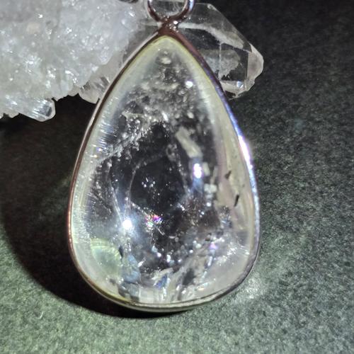 スティブナイトインクォーツ ペンダント スティブナイトインクォーツ