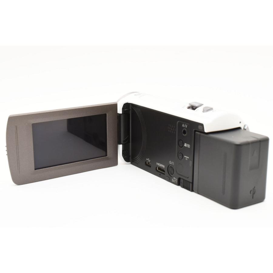 Panasonic パナソニック HC-V480MS ホワイト ビデオカメラ : MOMO'S