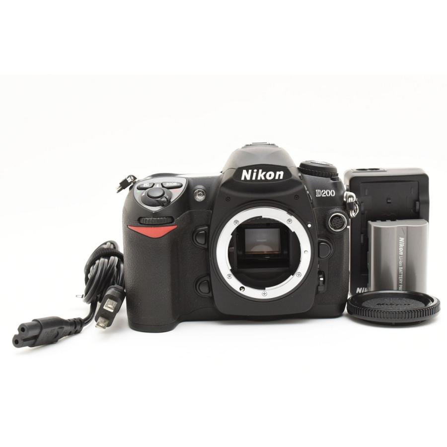 ショット数346 Nikon ニコン D200 ボディ本体 デジタル一眼レフカメラ