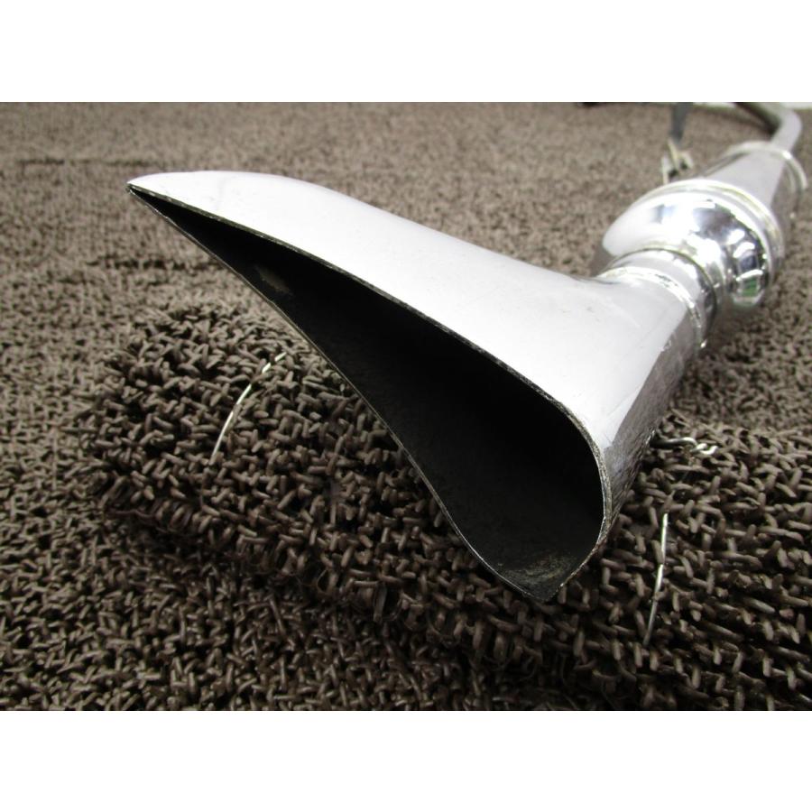 エストレヤ 社外 フィッシュテール マフラー □U196！ サイレンサー