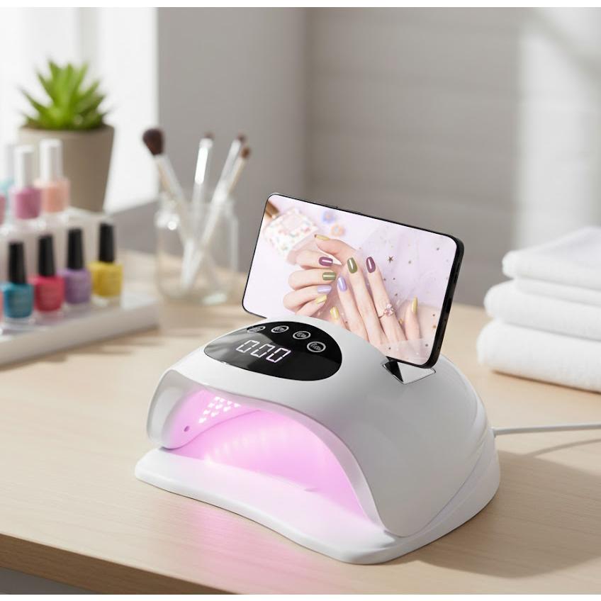 Faerie ジェルネイル ライト ネイルライト 72LEDs 優しい赤LEDライト