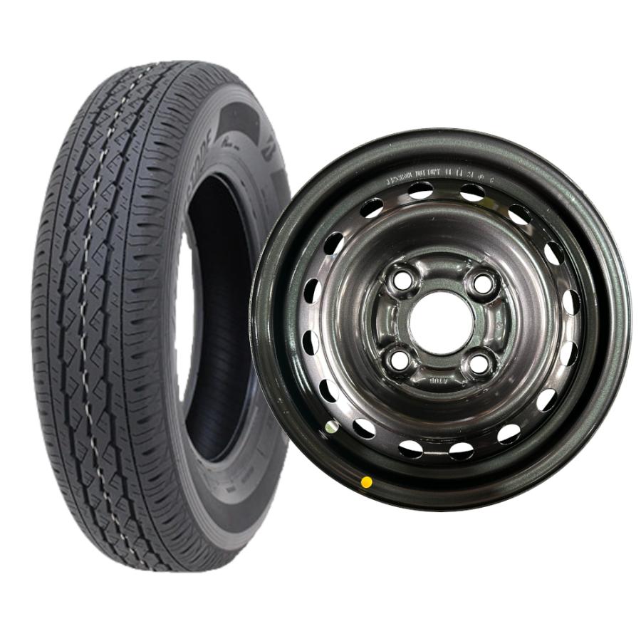 BRIDGESTONE（ブリヂストン） 12インチ 4本セット サマータイヤ スズキ