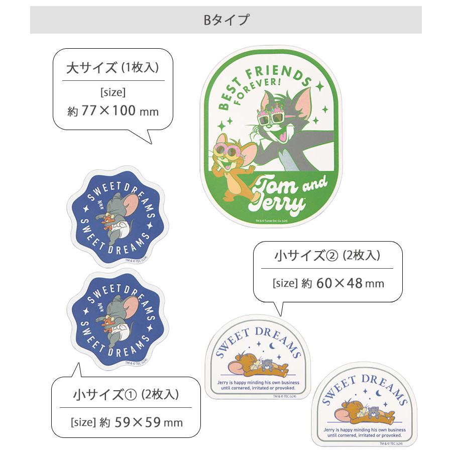 ステッカー シール 5枚セット トムとジェリー デコレーション モバイル