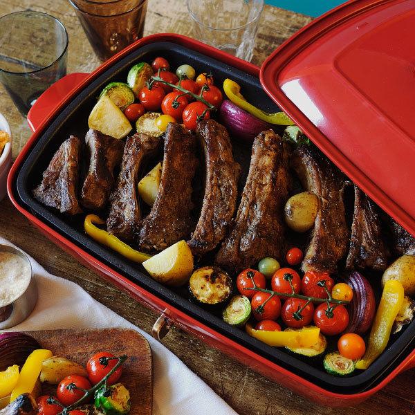 BRUNO（ブルーノ） ホットプレート 本体＋4種プレート 【レシピ＋