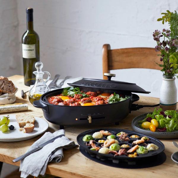 BRUNO crassy+ ホットプレート おしゃれ コンパクト 一人用 たこ焼き器