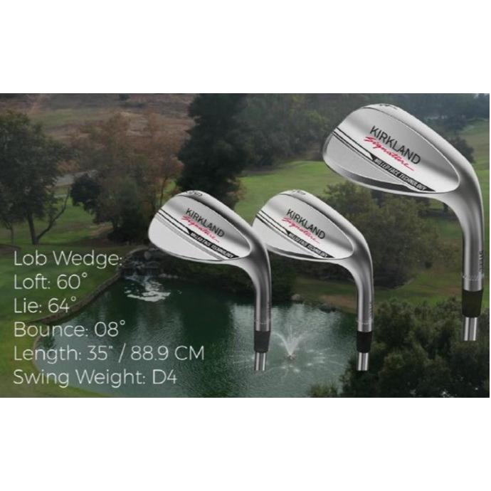 外箱なし品 3本セット カークランド ゴルフクラブ ウェッジ 男性用