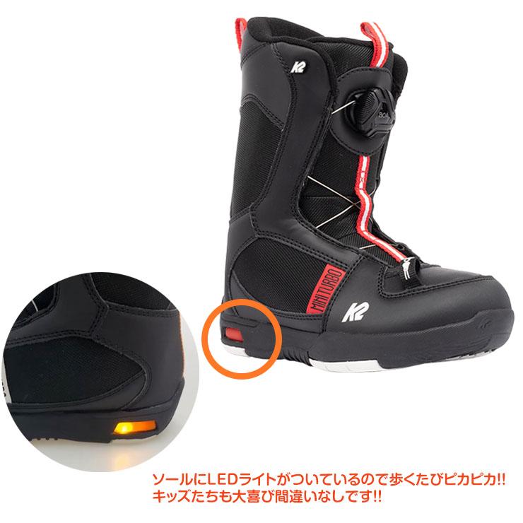 22-23 2023 K2 ケーツー MINI TURBO ボアブーツ キッズ ブーツ