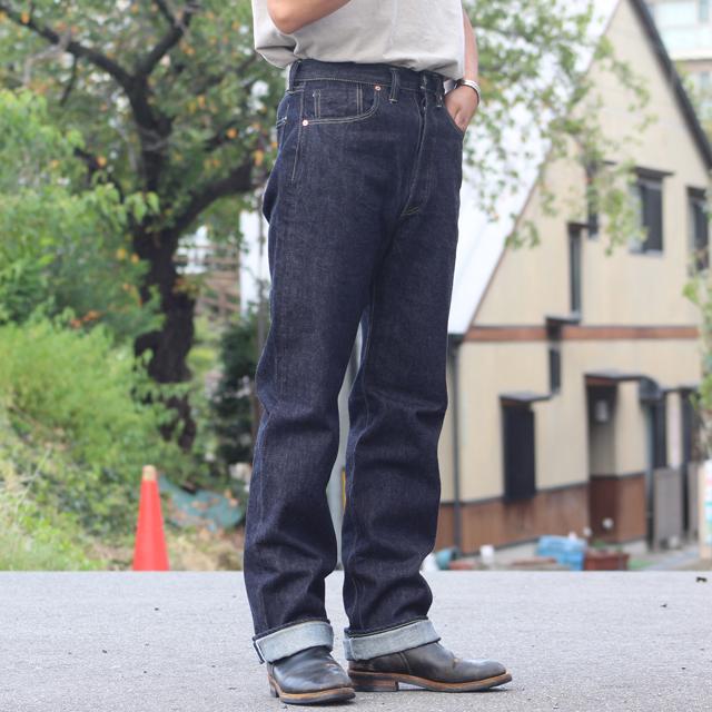 TCBジーンズ S40's jeans WW2大戦モデル ワンウォッシュ インディゴ
