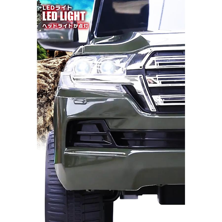 乗用玩具 乗用ラジコン TOYOTA LAND CRUISER トヨタ ランドクルーザー