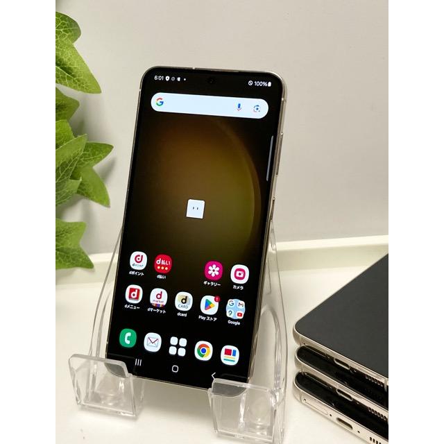 Galaxy S 新品同様品 S23 SC-51D docomo [クリーム] SIMフリー ROM