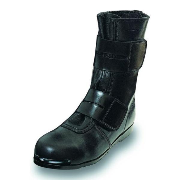 高所作業用靴 609 黒 ブラック 牛革 高所用 作業用 作業靴 現場