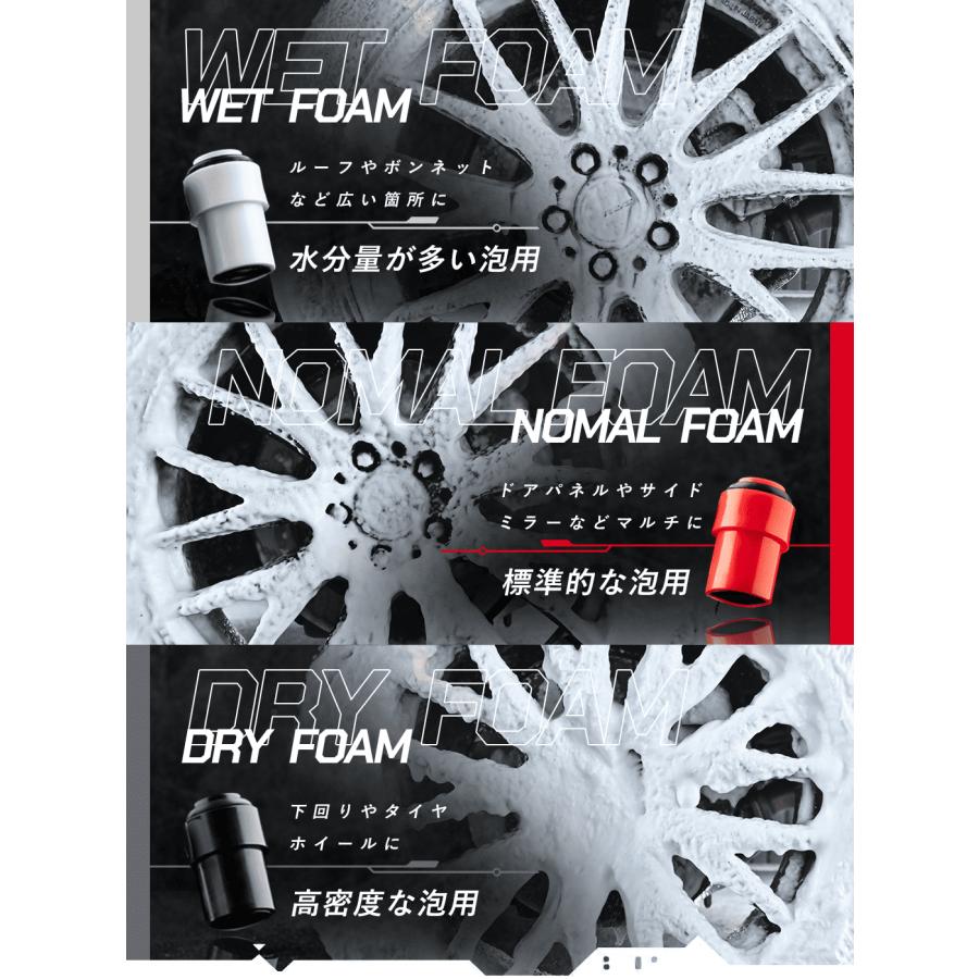 CARTON SUPER DRY FOAM 電動フォームガン 特許取得済み 脱着式