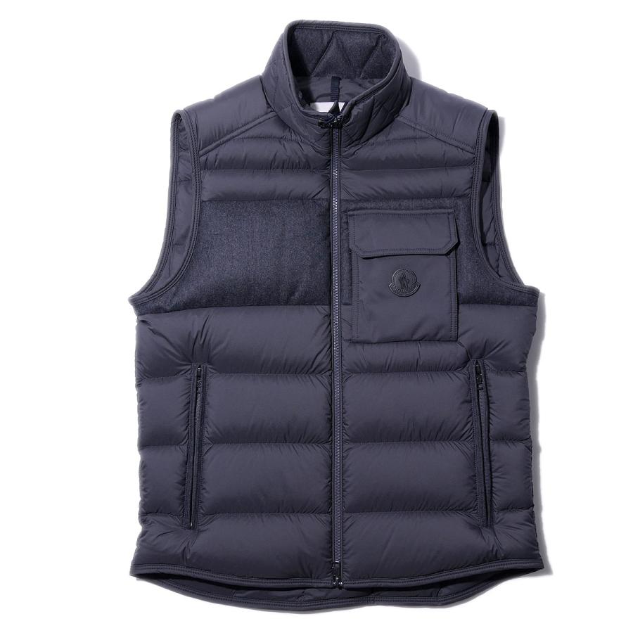 MONCLER（モンクレール） ダウンベスト ESTAGNOUS 927グレー メンズ
