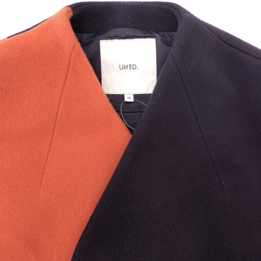 UN3D.（アンスリード） 17AW BI COLOR CT バイカラーアシンメトリー