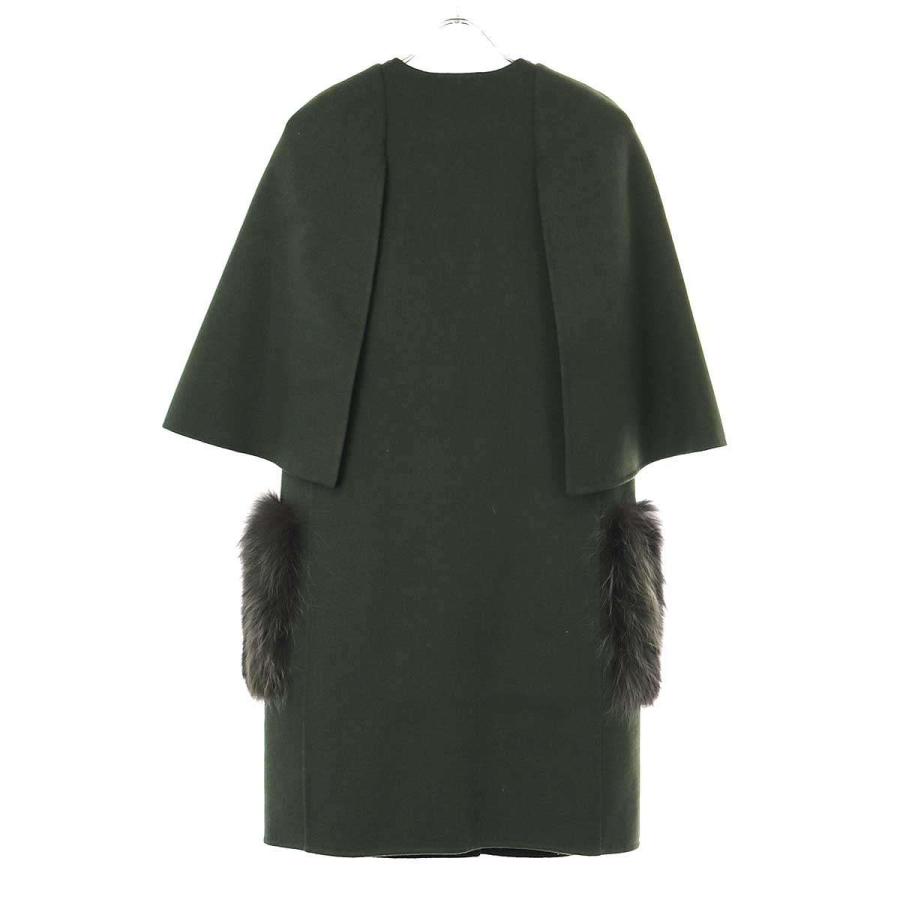 FENDI（フェンディ） 18AW フォックスファーポケットケープコート