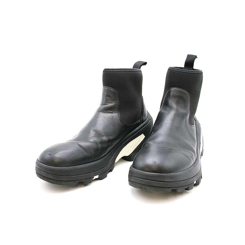 1017 ALYX 9SM（アリクス） サイドゴア チャンキーソール レザーブーツ