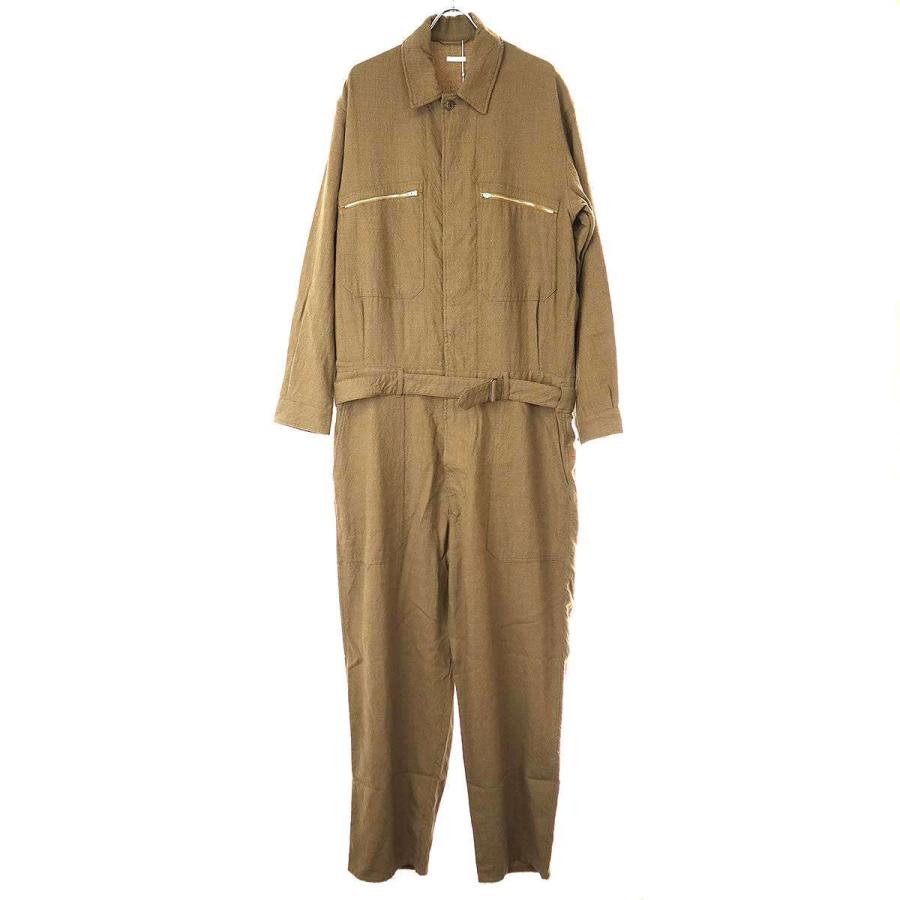 COMOLI（コモリ） 23AW KHAKI縮絨ウール オールインワン Y03-01004