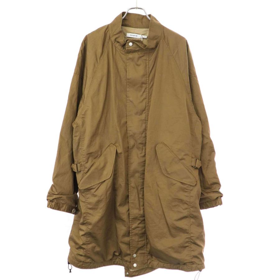 nonnative ノンネイティブ 24SS TROOPER COAT COTTON SATINWITH GORE