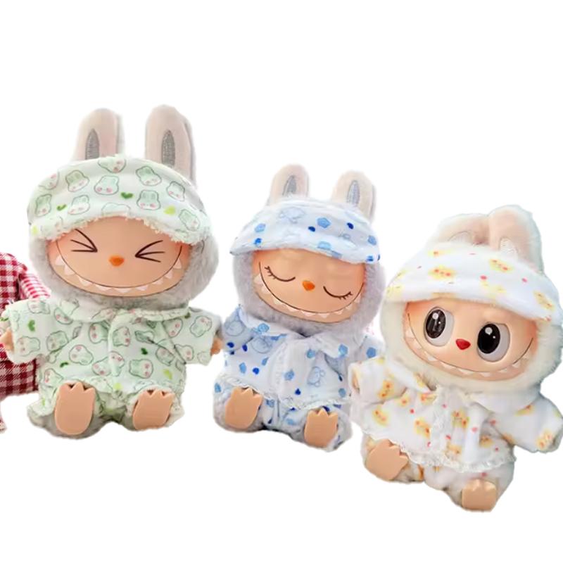 毎日発送】 ラブブ 着せ替え パジャマ ぬいぐるみ POP MART ポップ