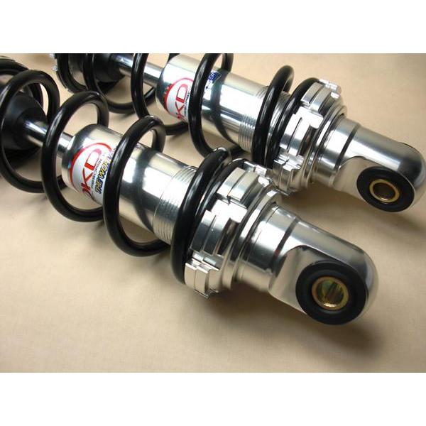 OKD製アルミボディ荒巻サス250mm 黒モンキー カブDAX B07 : モダン